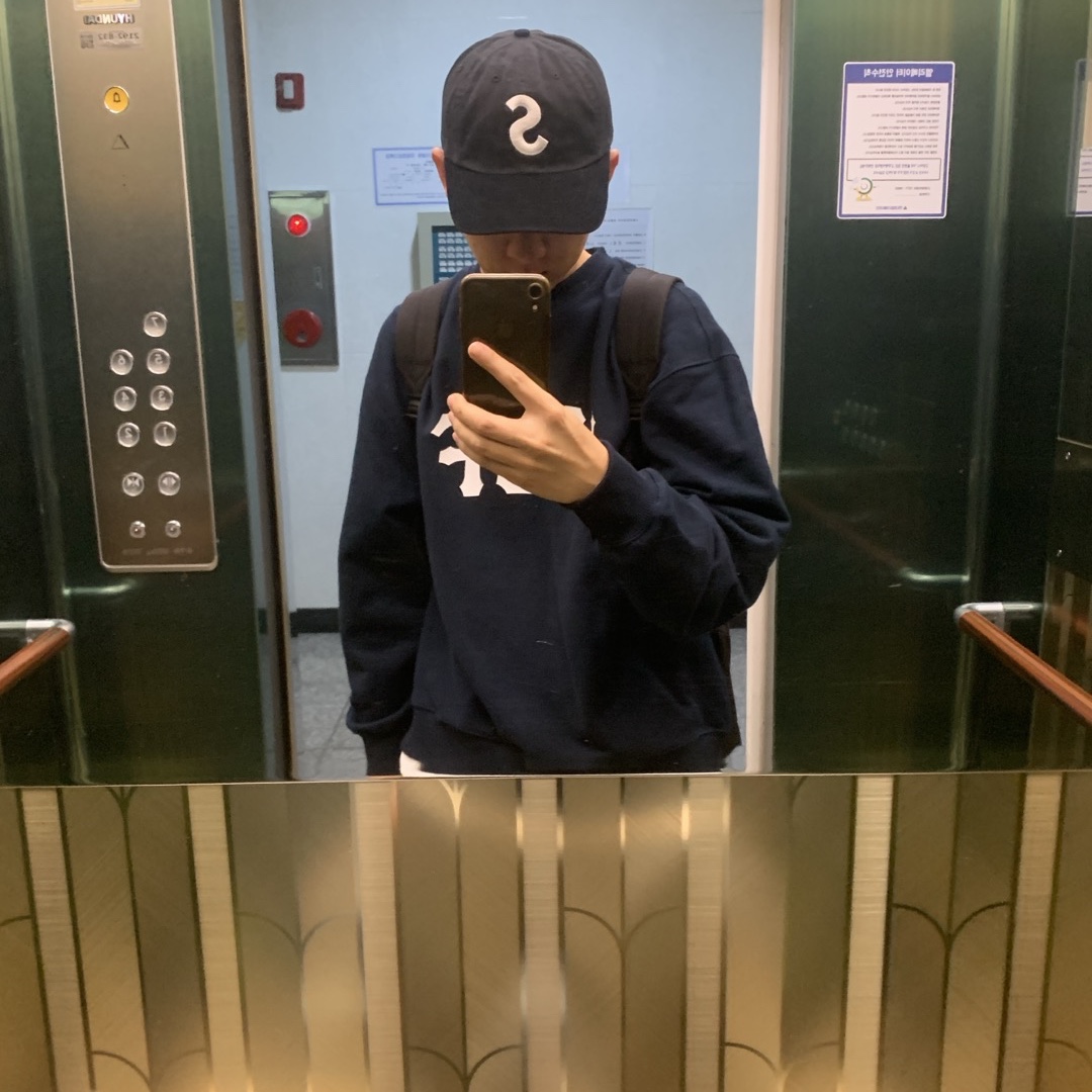 Supreme 2-Tone S Logo 6-Panel Black - 24SS 착용 스타일