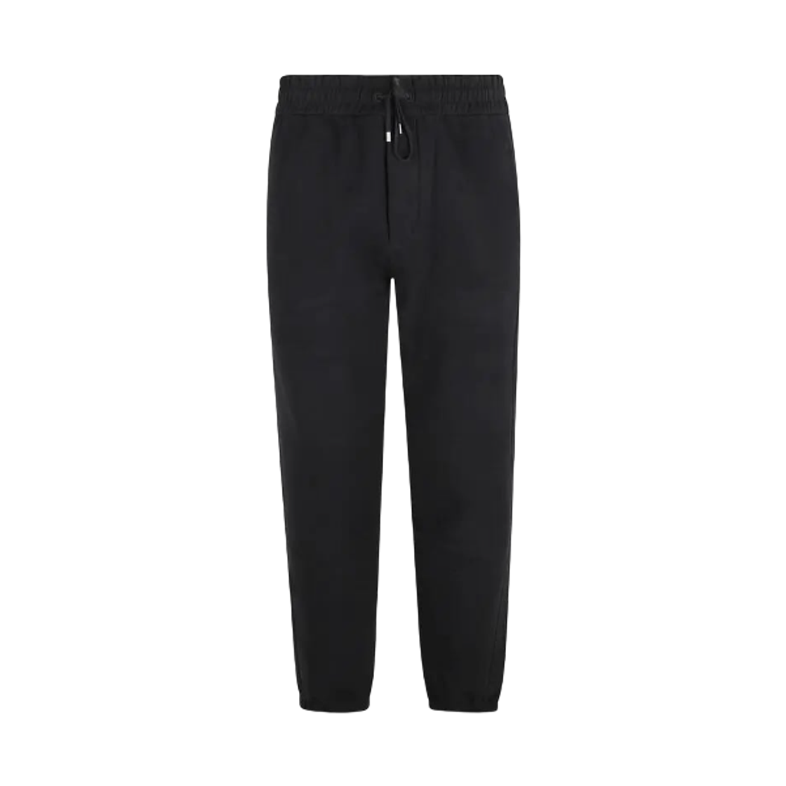 802189-Y36SW-1000 Saint Laurent Cotton Slim Fit Sweatpants Black
