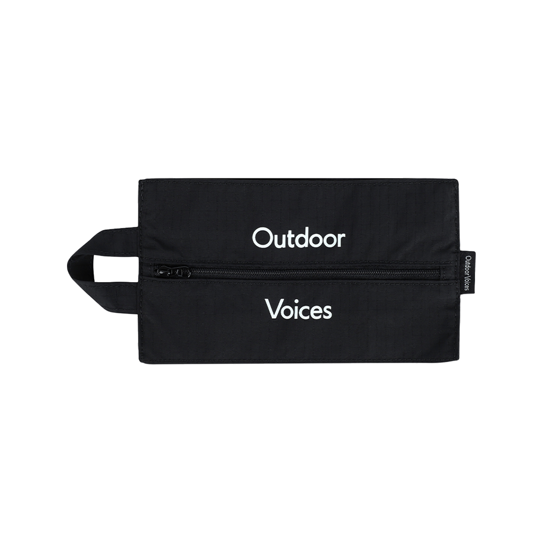 아웃도어보이스 라이트 웨이트 나일론 파우치 블랙(Outdoor Voices Light Weight Nylon Pouch Black)