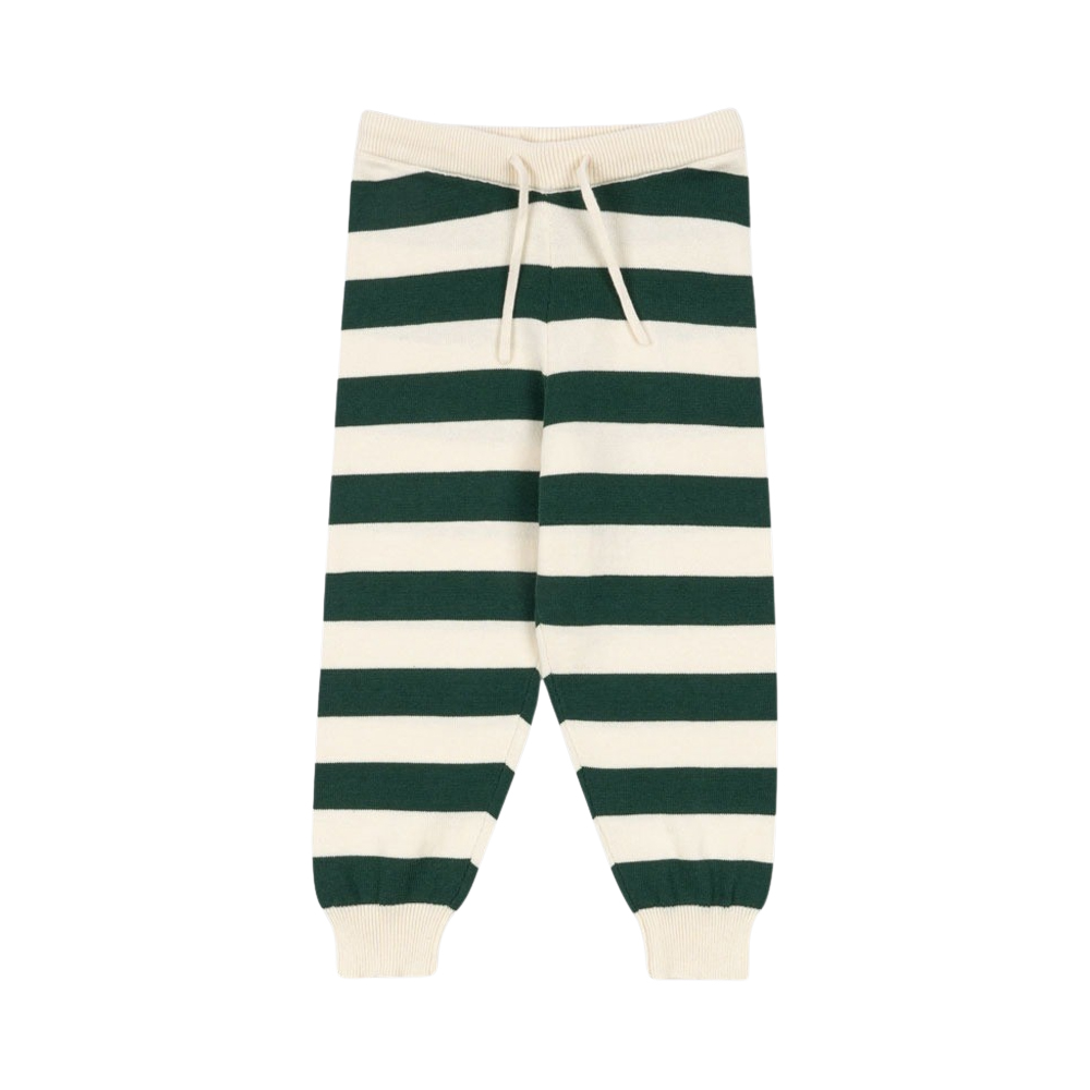 KS103897 PINE GROVE STRIPE Konges Sløjd Manis Knit Pants Pine Grove Stripe