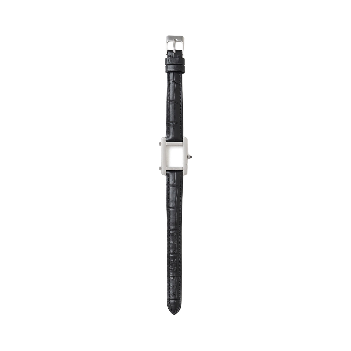 밀로 아카이브 크록 레더 타임-리스 브레이슬릿 블랙(Millo Archive Croc Leather Time-Less Bracelet Black)