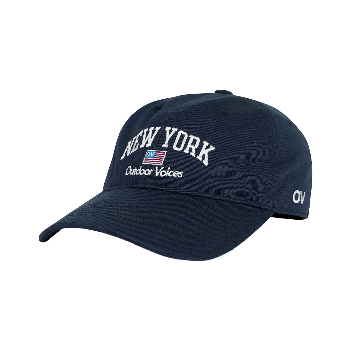 아웃도어보이스 아치 엔와이 코튼 캡 네이비(Outdoor Voices Arch Ny Cotton Cap Navy)
