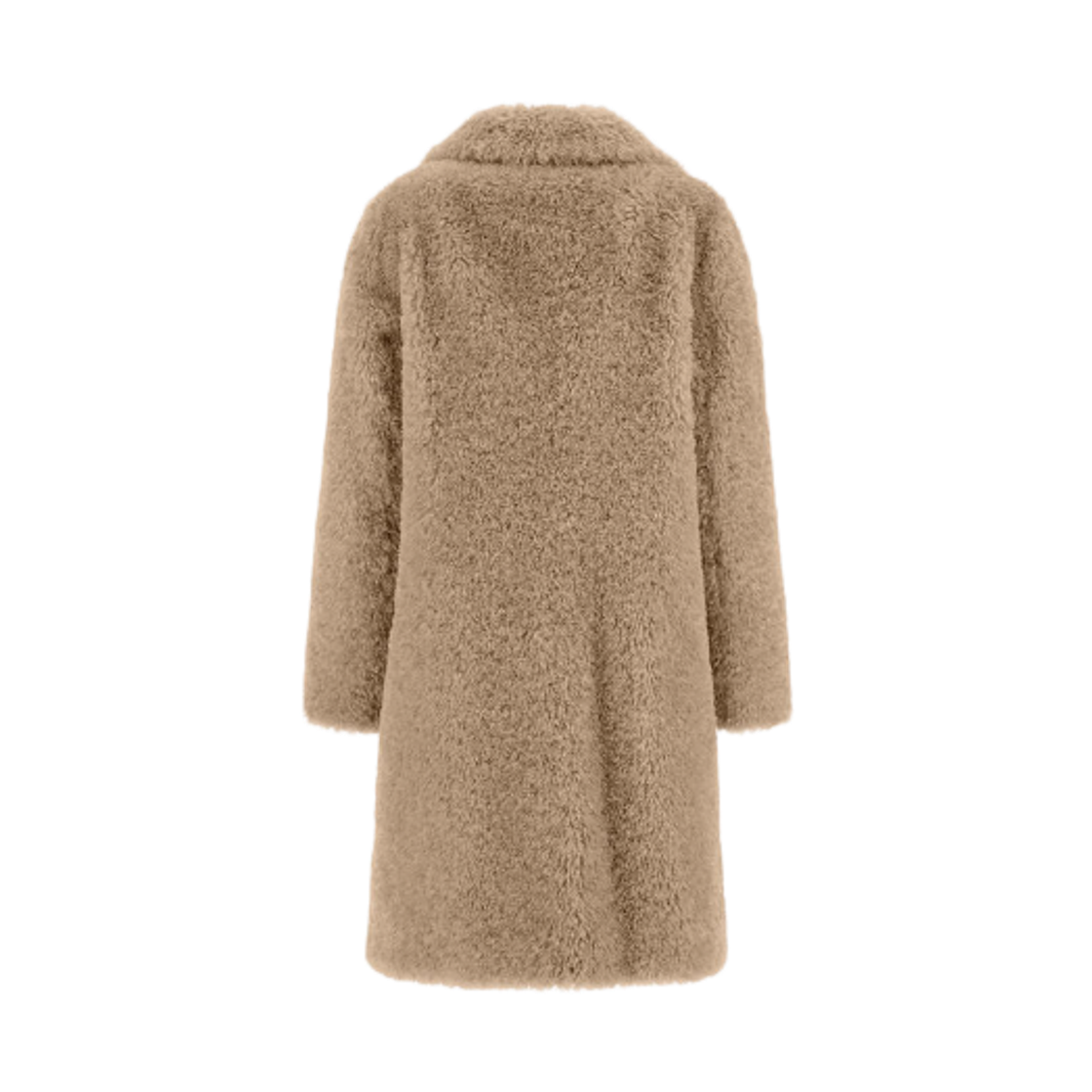 (W) 에르노 컬리 얼터너티브 퍼 코트 샹티((W) Herno Coat in Curly Alternative Fur Chantilly) - 2