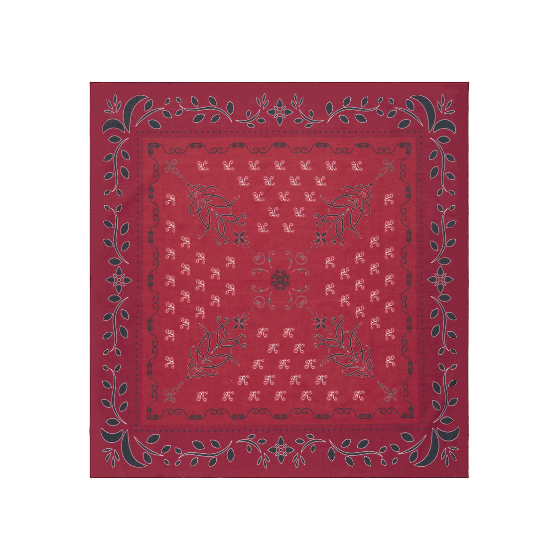 25FWSHRCFSRDFF Nff Cliff Scarf Red