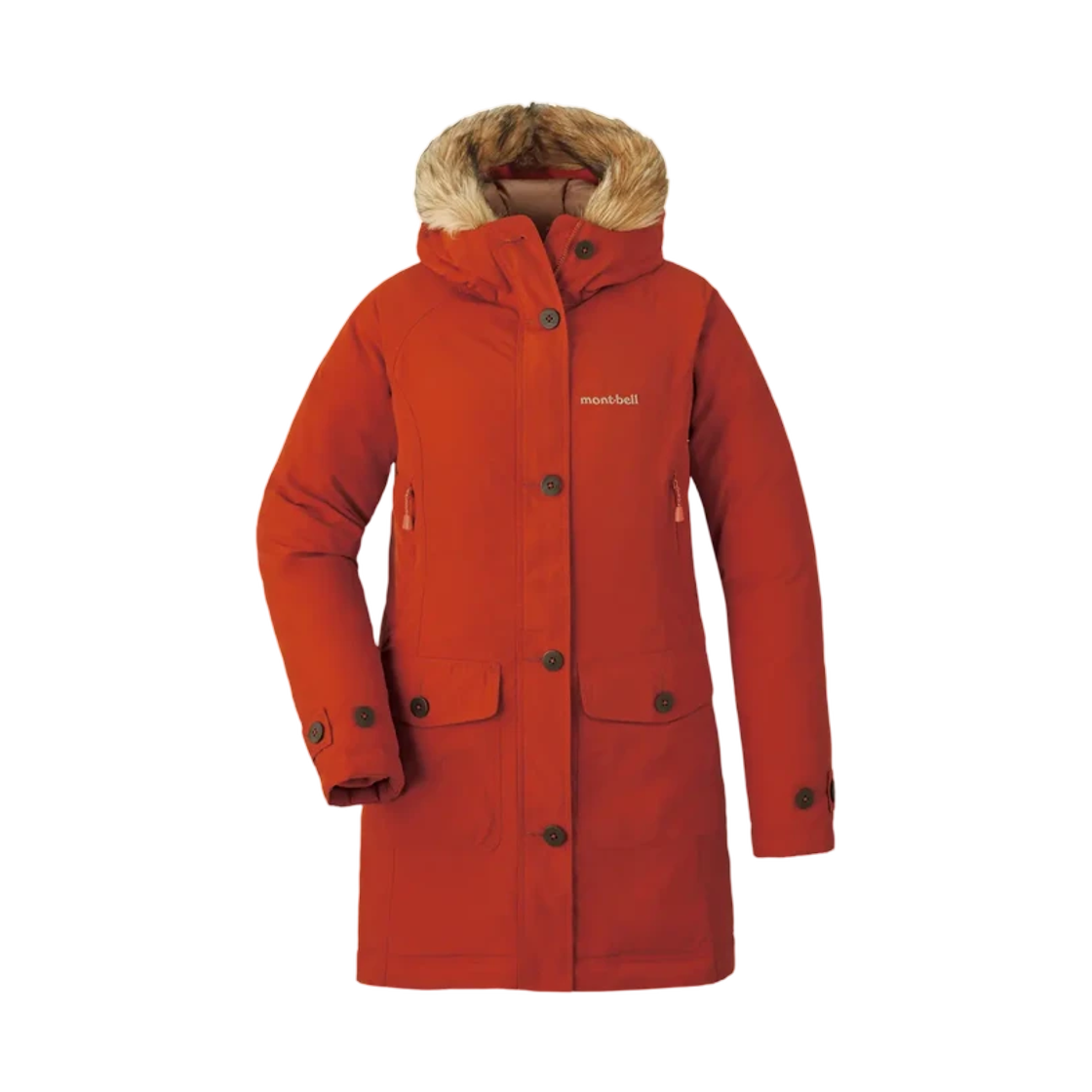 (W) 몽벨 허스키 코트 브릭((W) Montbell Husky Coat Brick) - 1