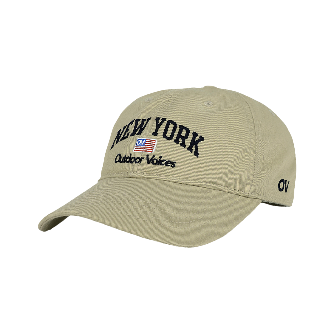 아웃도어보이스 아치 엔와이 코튼 캡 베이지(Outdoor Voices Arch Ny Cotton Cap Beige)