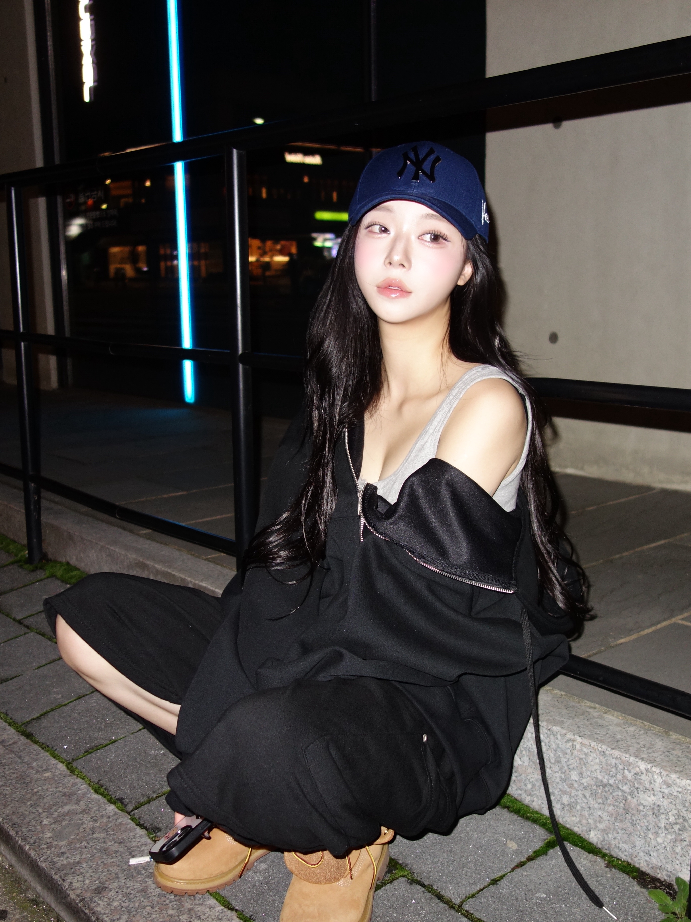 MLB Karina Exclusive Structured Ball Cap New York Yankees Navy, (W) Timberland 6 Inch Premium Waterproof Boot Wheat Nubuck - Wide 착용 스타일 - 2
