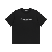 Outdoor Voices Aircorepro™ Classic Logo Ny Tee Black