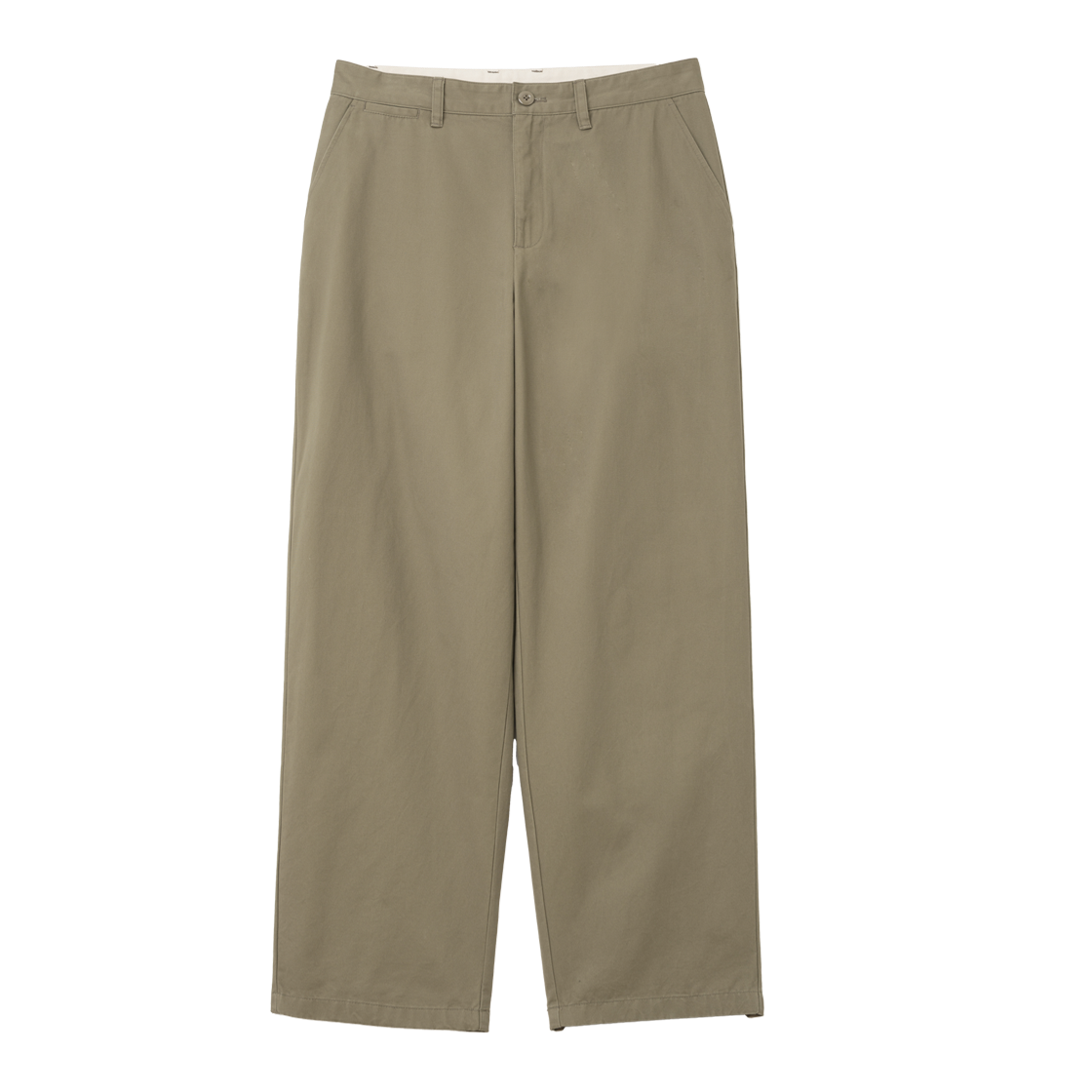 UB2599PT012MKH Uniform Bridge Peach Basic Chino Pants Khaki