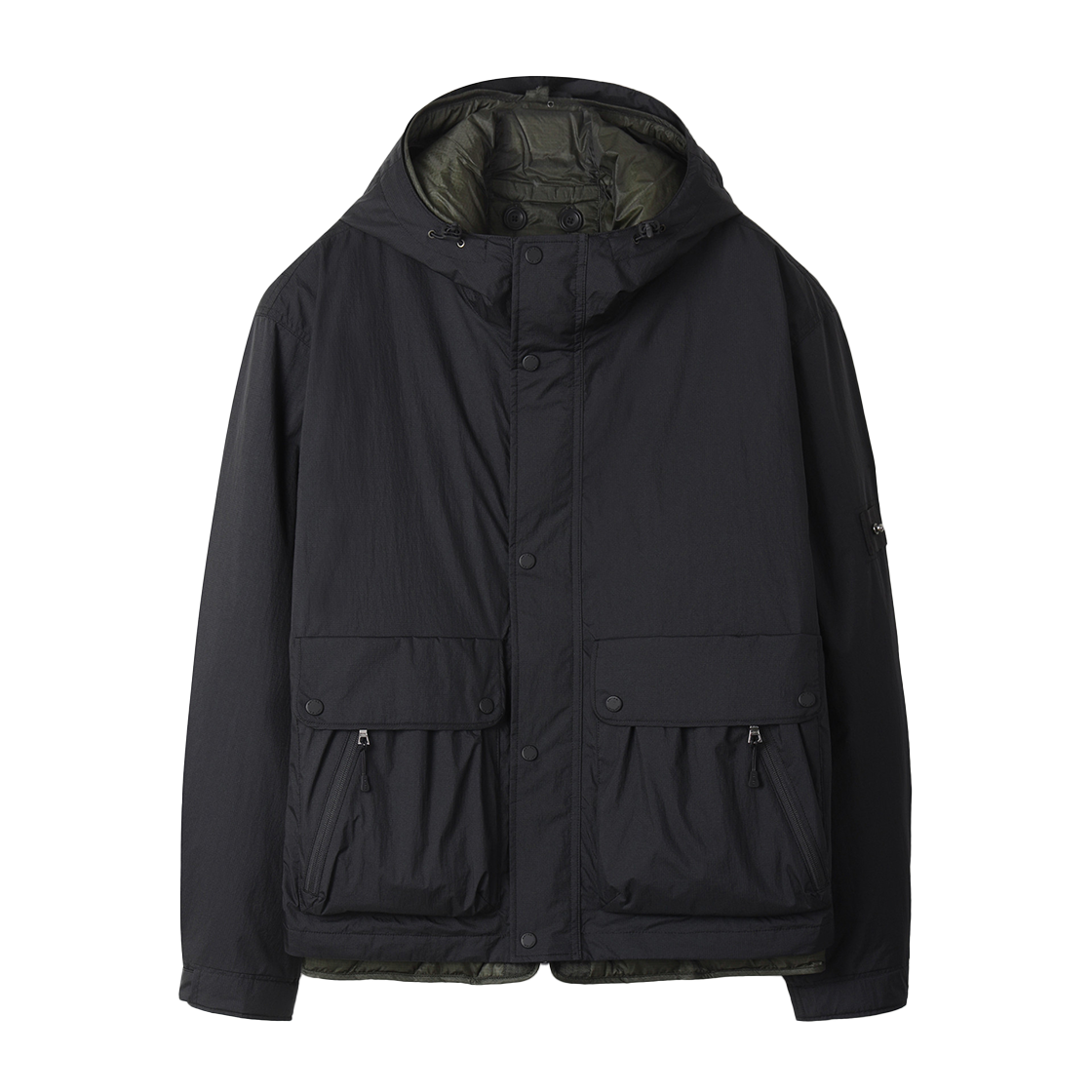 SAUAW25511BKX SERIES Detachable Liner Duck Down Jumper Black