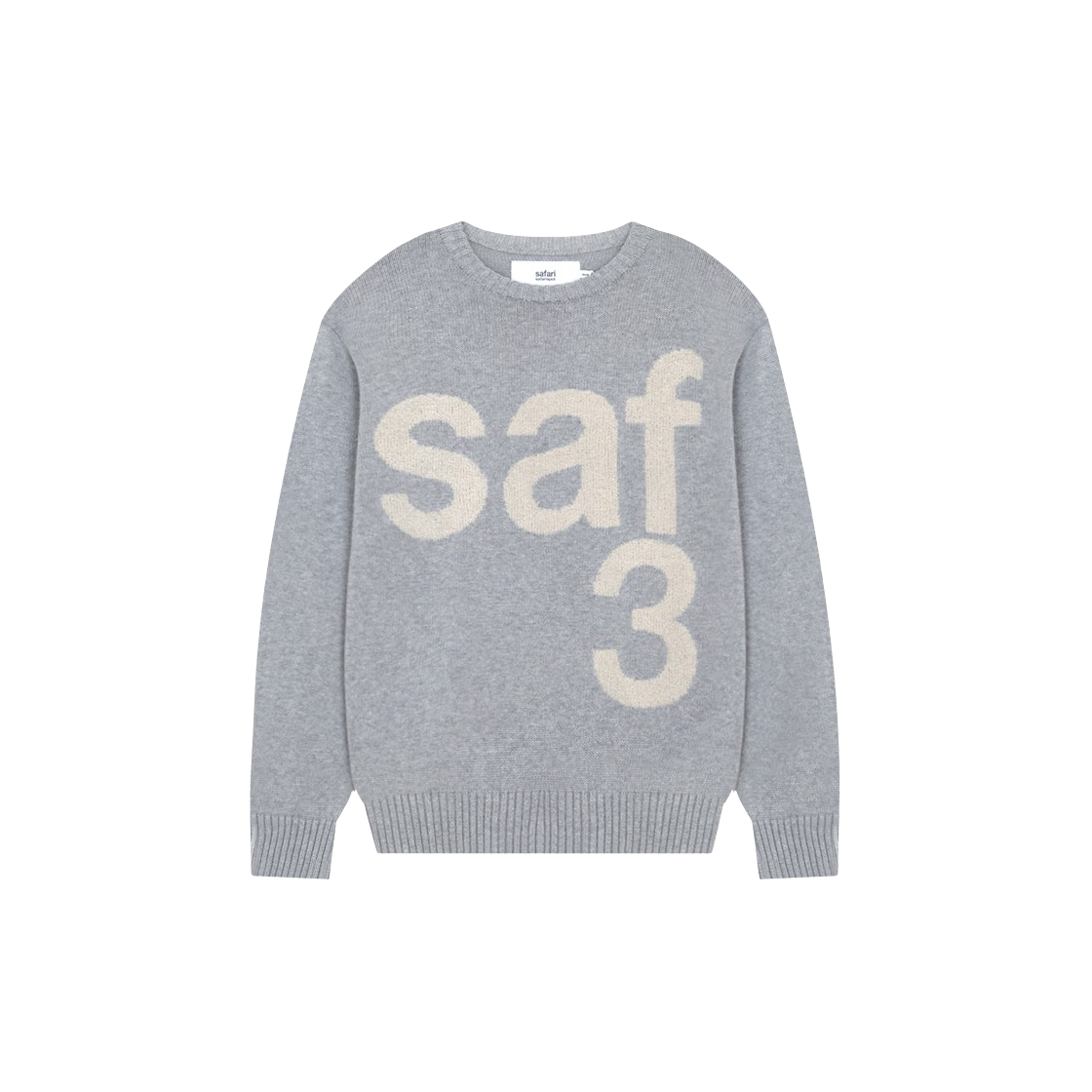 사파리스팟 베이직 사파리 니트 그레이