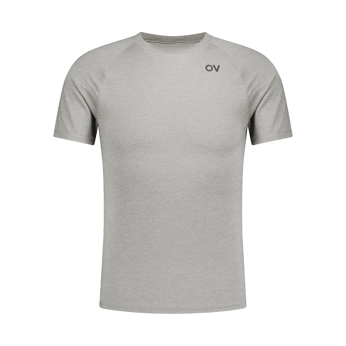 아웃도어보이스 테크놀 오브이 드라이 플렉스 티 그레이(Outdoor Voices Technol-Ov™ Dry Flex Tee Gray)