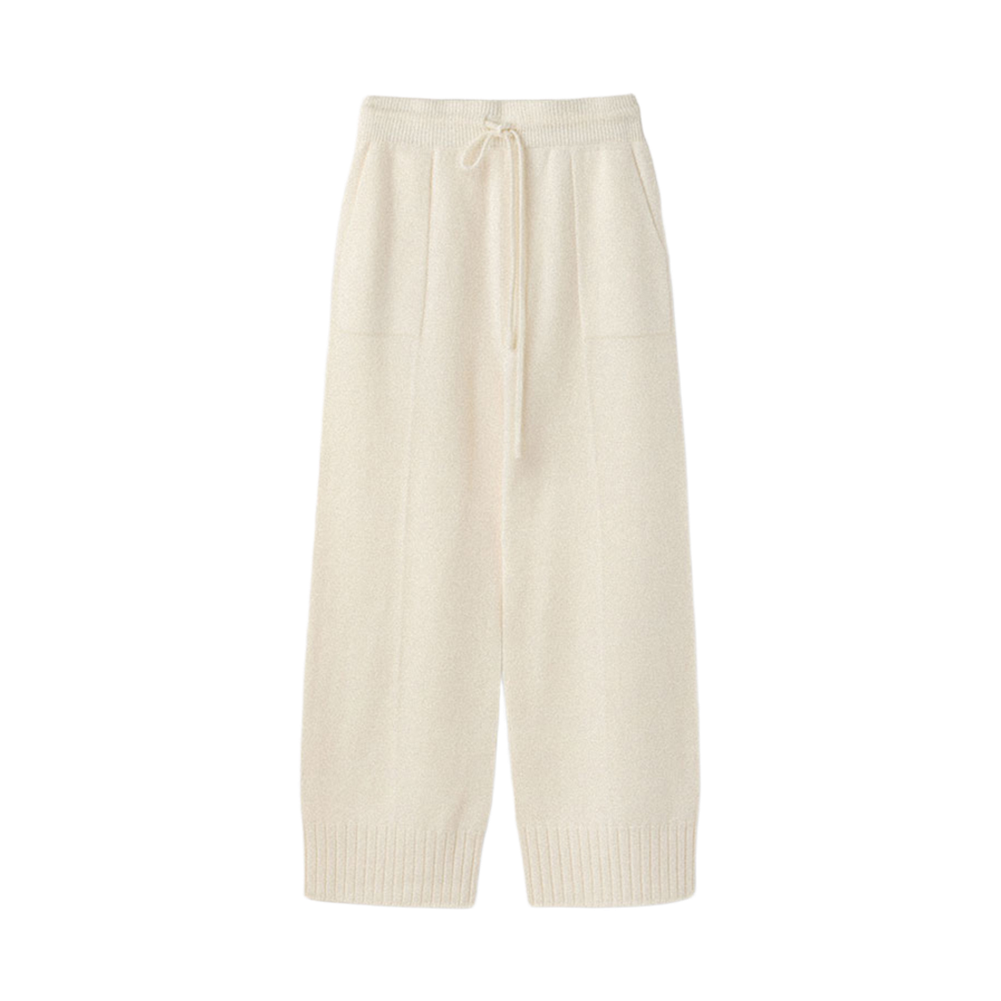 UM253APT02IV UMARMUNG Super Fine Merino Wholegarment Pants Snow