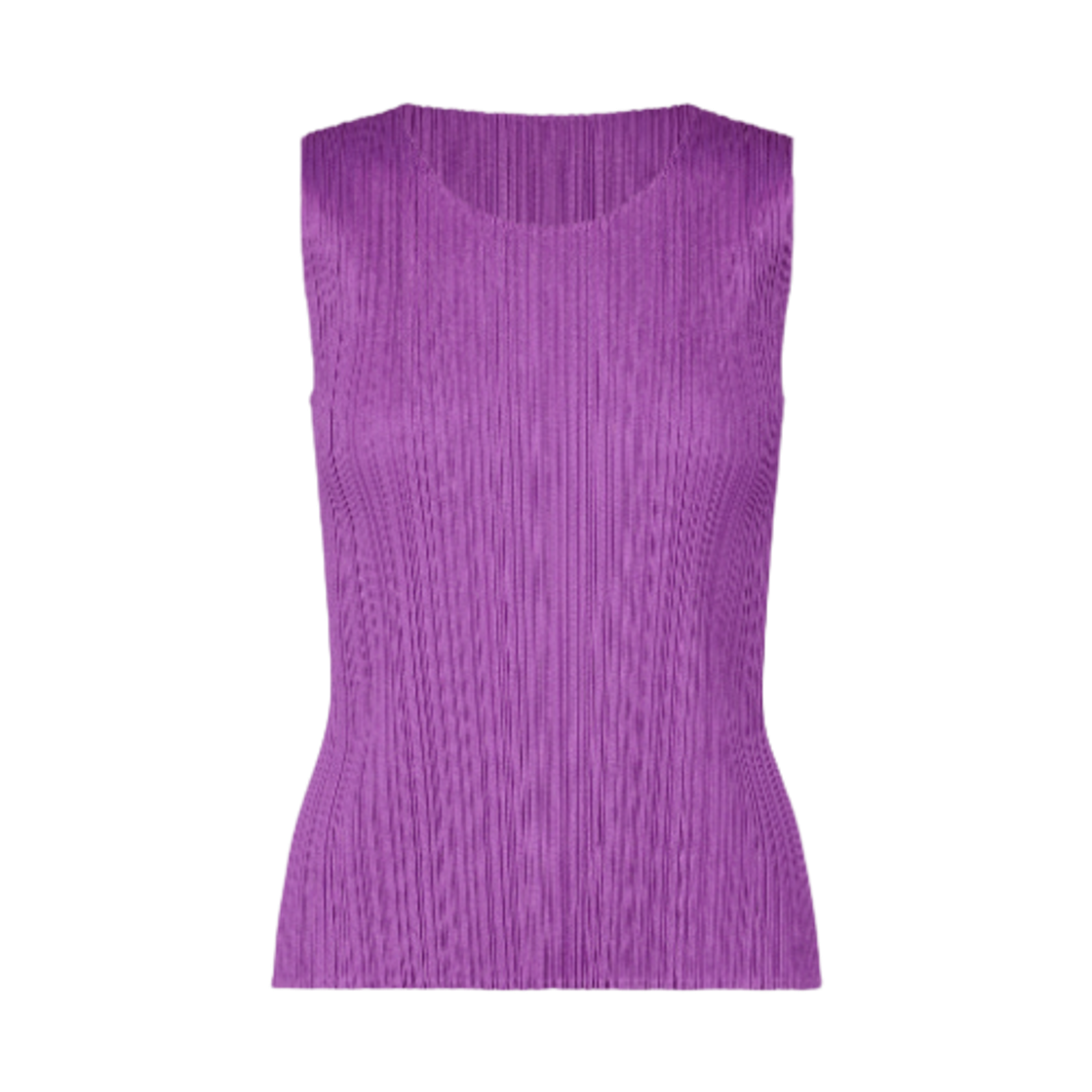PP53-JK121-80 (W) Pleats Please Issey Miyake MC August Sleeveless Top Light Purple