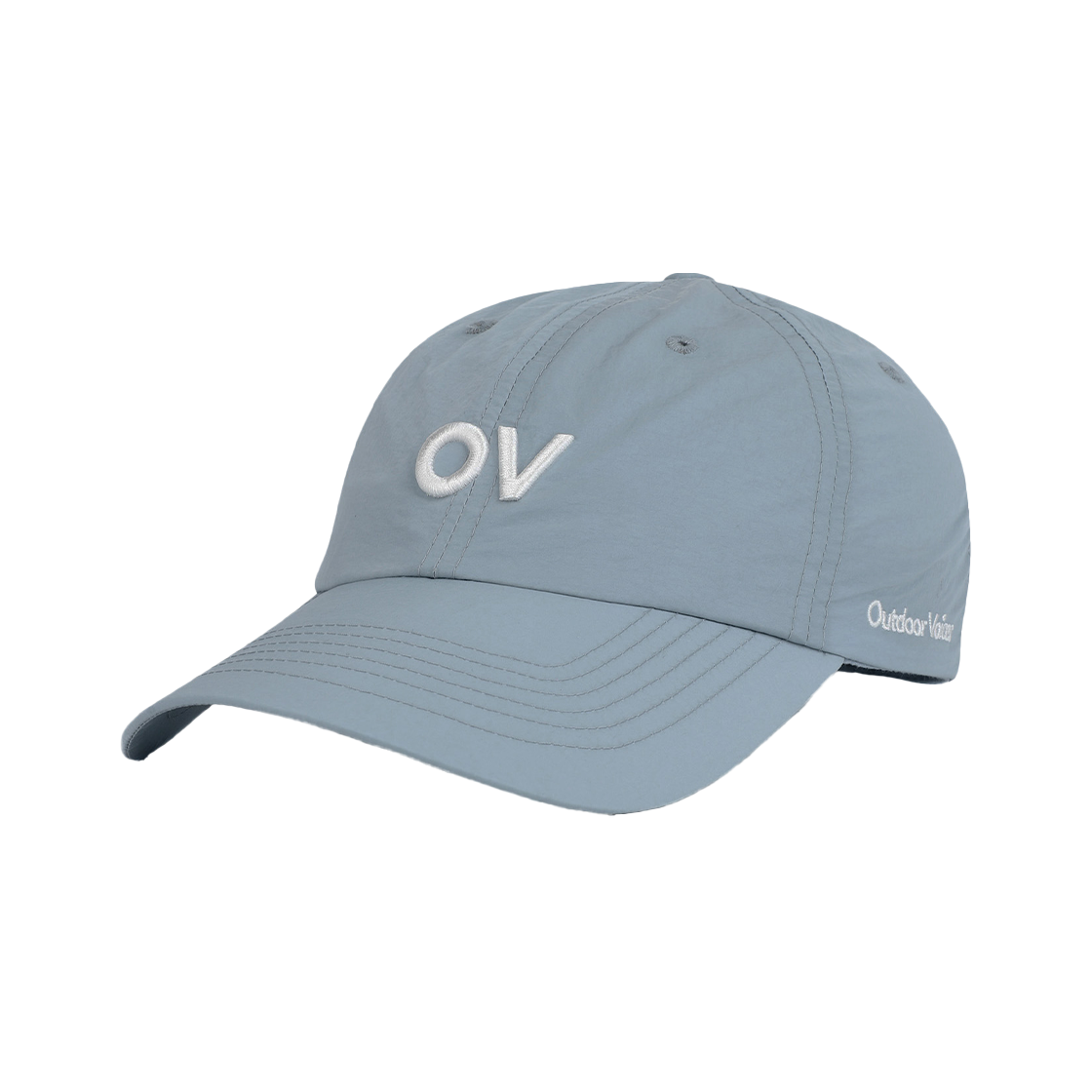 OVC45CHG103SBL Outdoor Voices Logo Nylon Cap Sky Blue