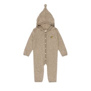 Konges Sløjd Mattou Knit Onesie Light Brown