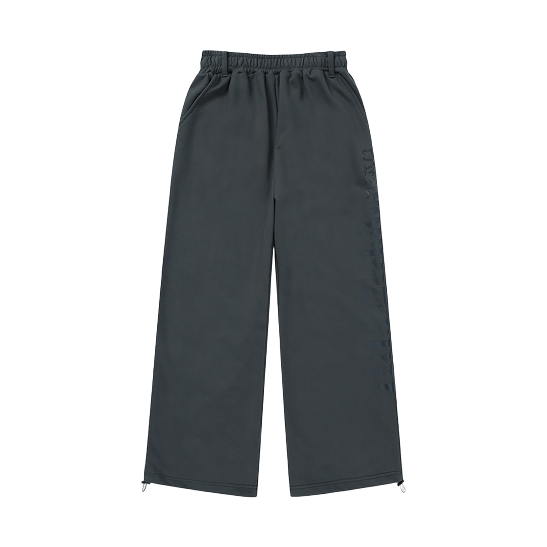 GL25FABT03CH Gila Archive Side Cross Logo Sweatpants Charcoal