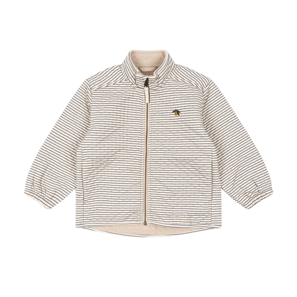 콩제슬래드 써모 자켓 스트라이프(Konges Sløjd Thermo Jacket Grs Stripe Bluie)