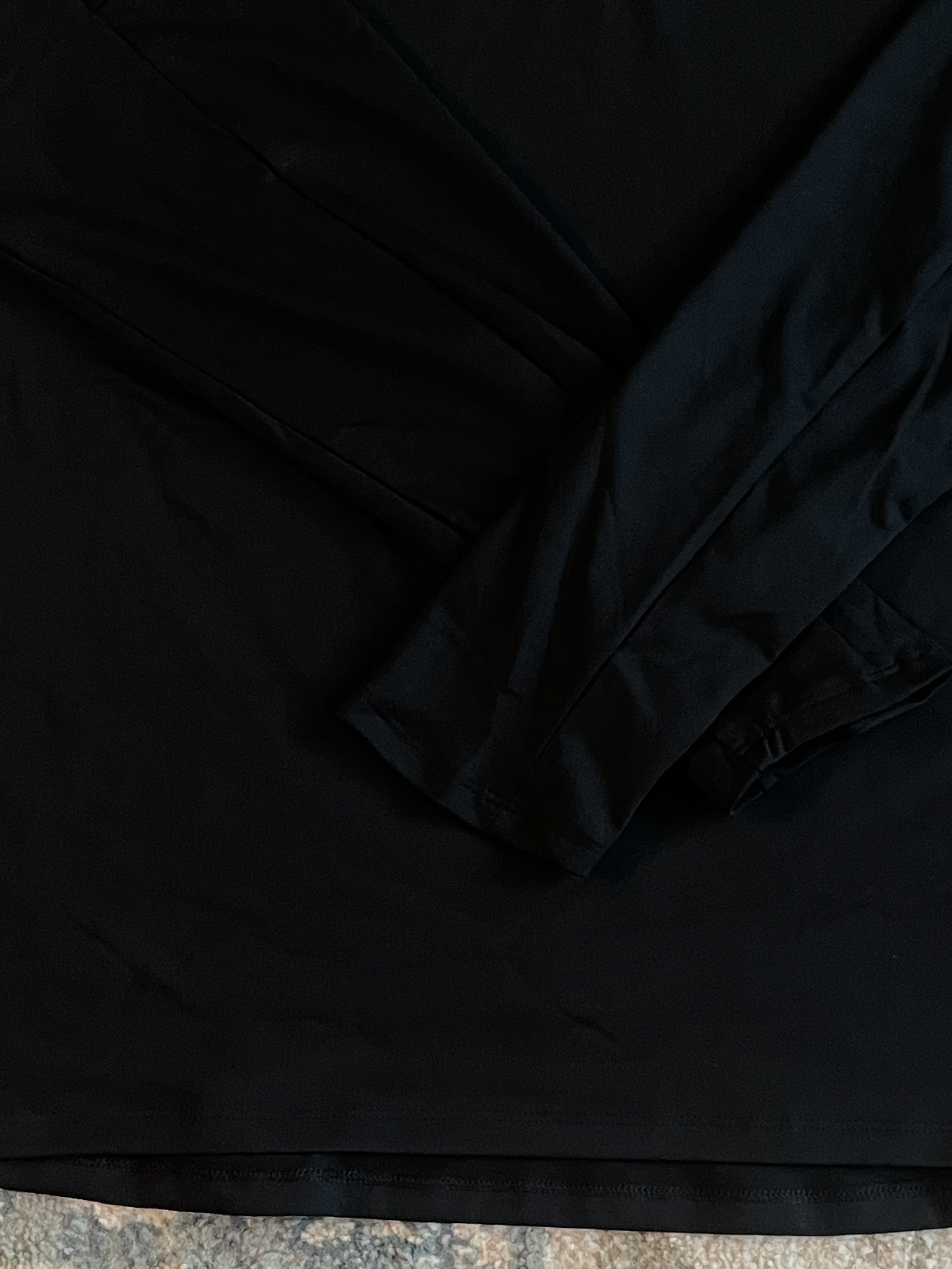 Nike Dri-Fit Element Quarter Zip Running Top Black 착용 스타일 - 3