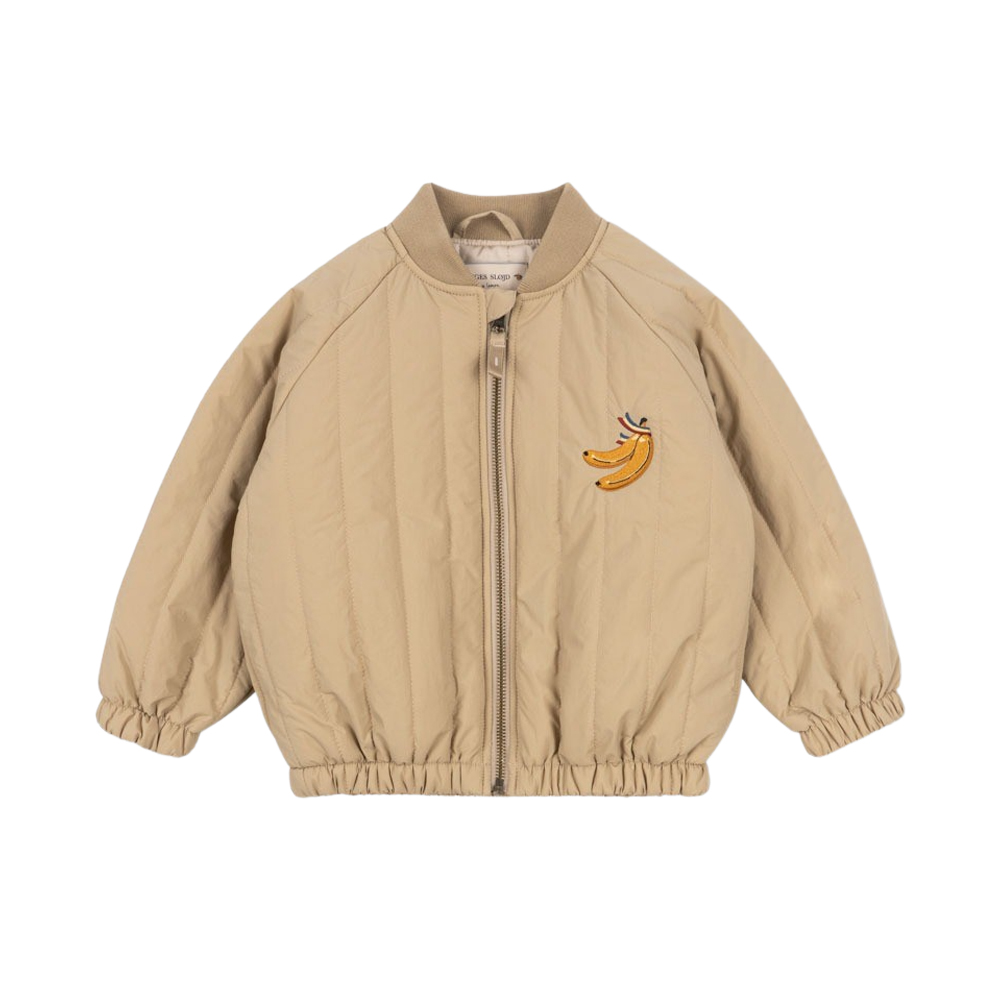 콩제슬래드 주노 봄버 자켓 바나나(Konges Sløjd Juno Bomber Jacket Travertine)