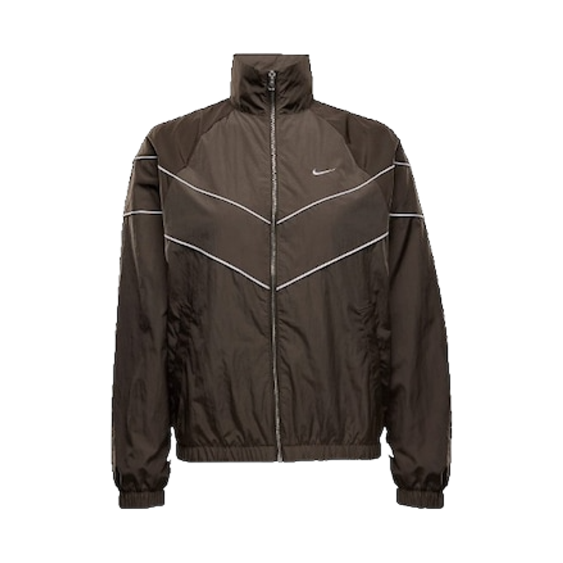 FV6305-004 (W) Nike Windrunner Loose UV Woven Full Zip Jacket Ironstone White - Asia