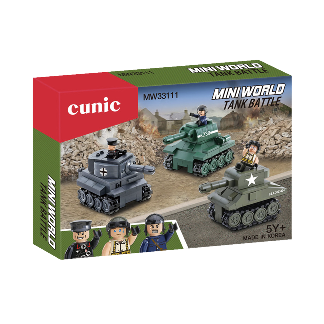 MW33111 Oxford Qunik Mini World Tank Battle