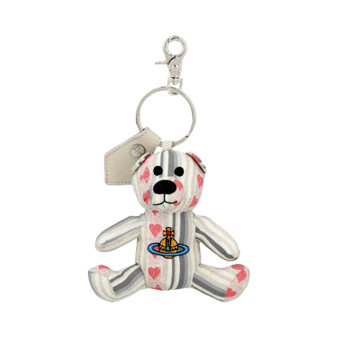 82120005U-W016O-O306 Vivienne Westwood Teddy Bear Charm Multicolor