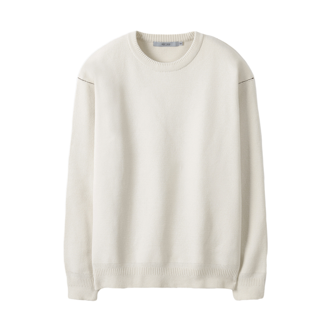 SAWAW25221IVX SERIES Chenille Round Sweater Ivory