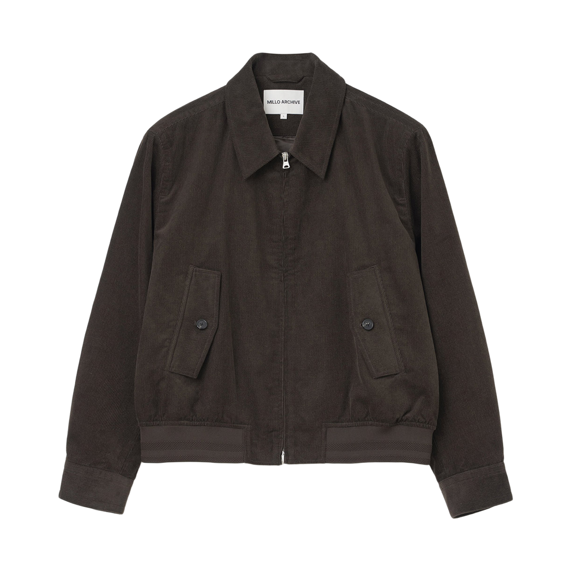 ML590DBR Millo Archive Pernet Corduroy  Blouson Deep Brown