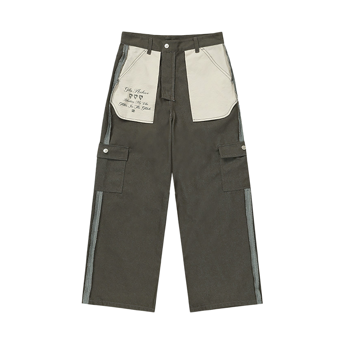 GL25FABT01KH Gila Archive Reverse Stitched Cargo Pants Khaki