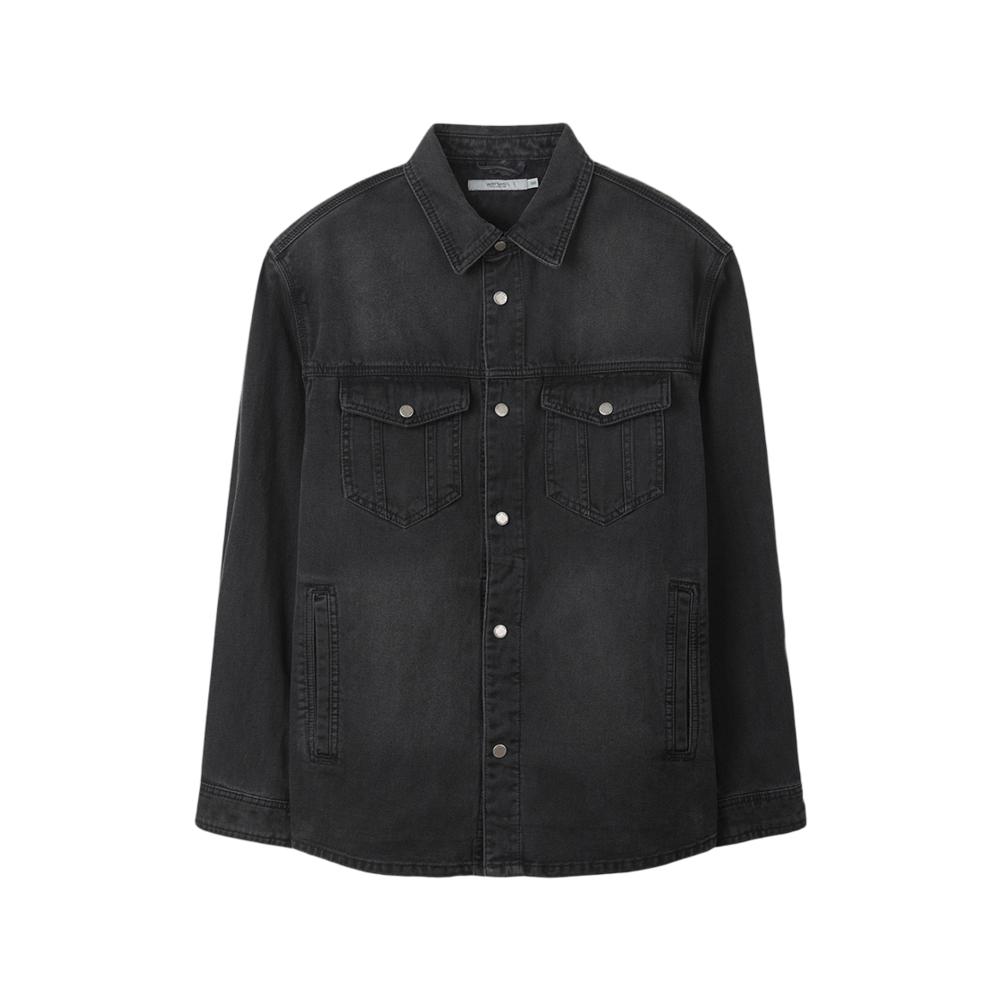 SASFW25222BKX SERIES Black Denim Outer Shirt Black