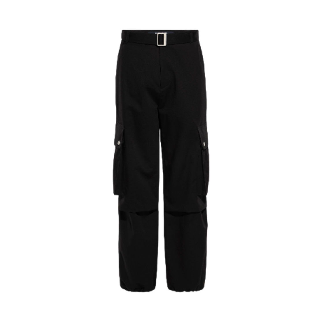 246PA097-1534-990 Jacquemus La Casa Belted Cargo Pants Black