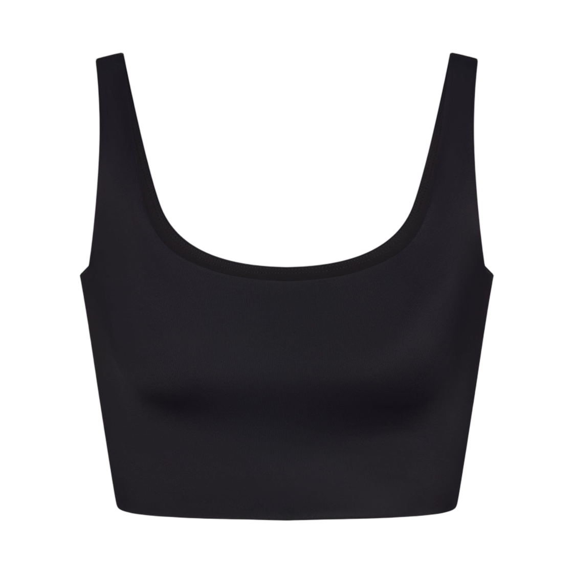 BRSPT5149W-OBD (W) NikeSKIMS Shine Scoop-Neck Bra Top Obsidian