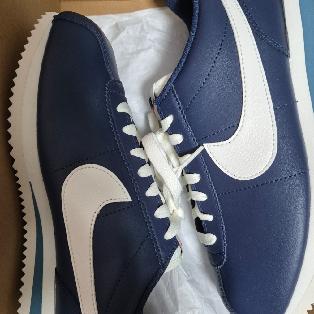 Nike Cortez Midnight Navy 착용 스타일