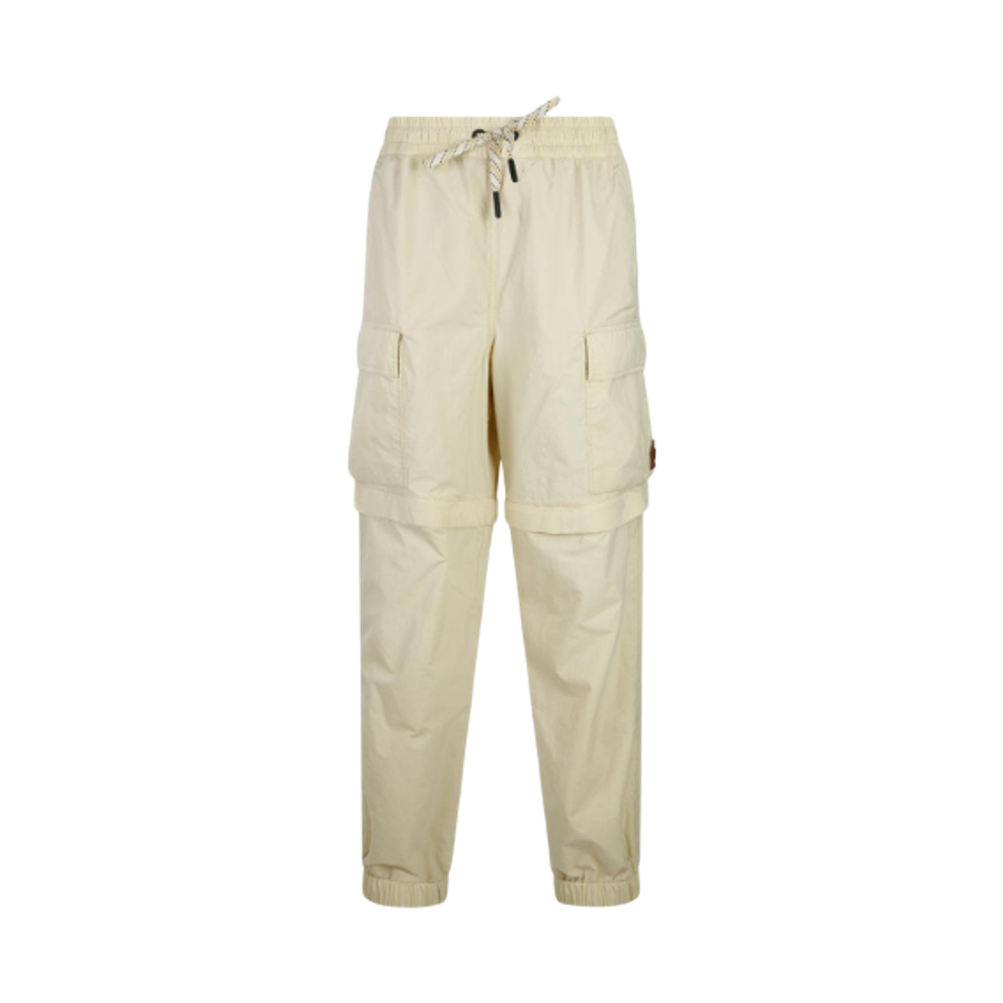 J1-098-2A00003-53A59-070 (W) Moncler Grenoble Straight Trousers Cream White - 24SS