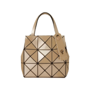 Bao Bao Issey Miyake Carat Handbag Yellow Beige