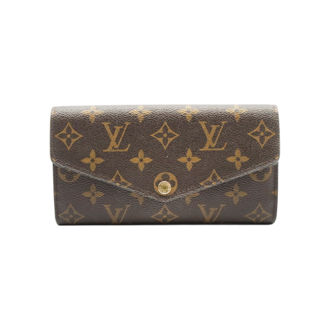 ITOHT5Q9VMN2 Louis Vuitton Monogram Canvas Envelope Sarah Wallet