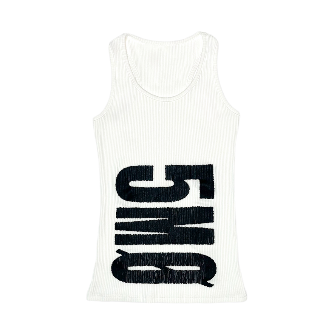 스모크어스타 5M0KE 더블사이드 탱크 탑 화이트(Smokeastar 5M0KE Double-Side Tank White)