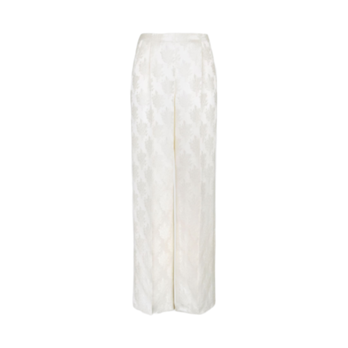 FR6632AQ3GF08QQ (W) Fendi Silk Trousers White