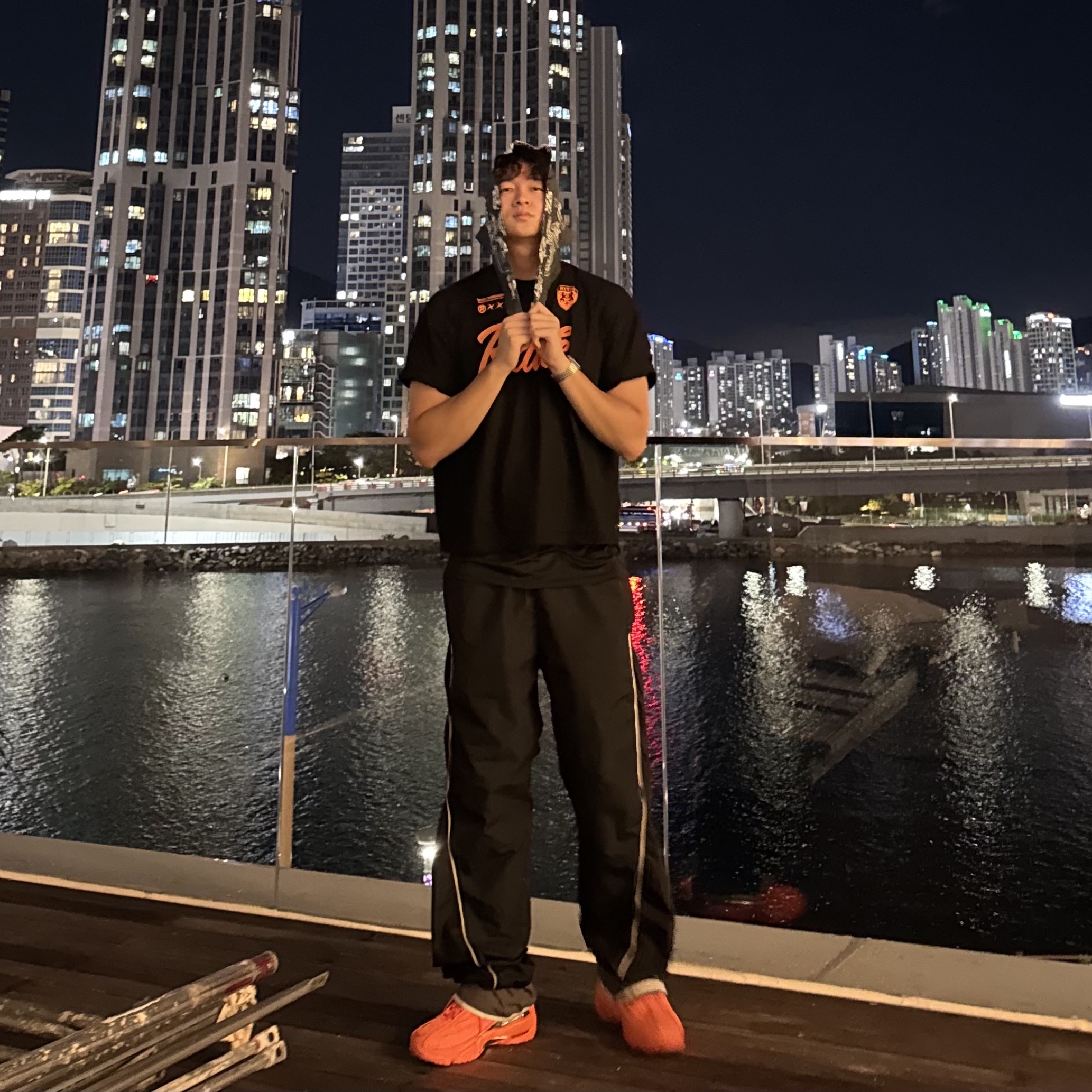 Nike x Drake Nocta Hot Step 2 Total Orange 착용 스타일 - 1