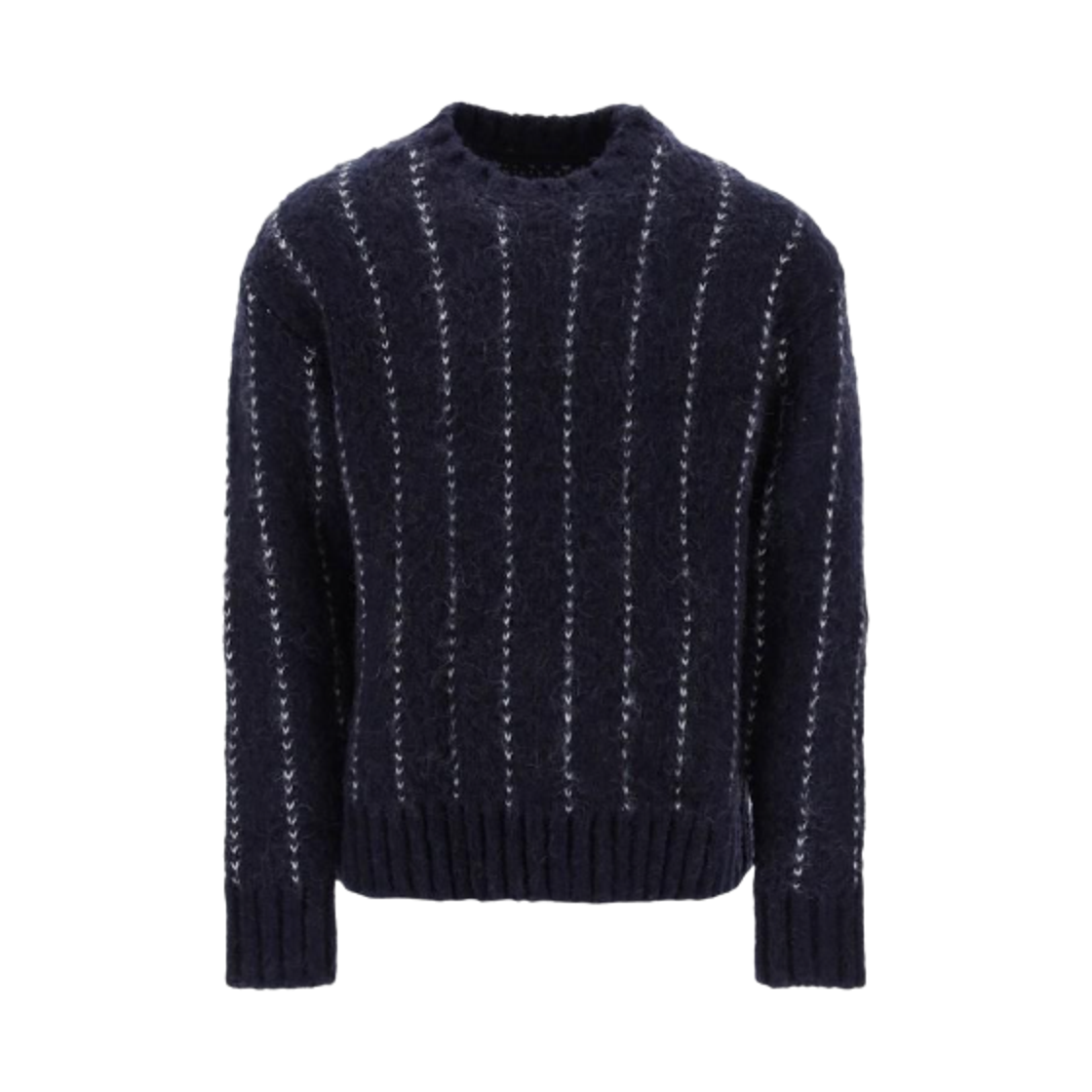사카이 울 알파카 풀오버 네이비(Sacai Wool Alpaca Pullover Navy)