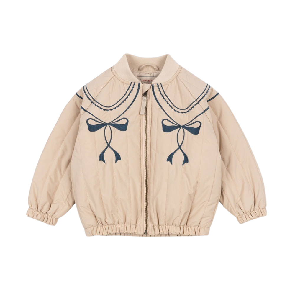 KS103484 SMOKE GRAY Konges Sløjd Juno Bomber Jacket Smoke Gray