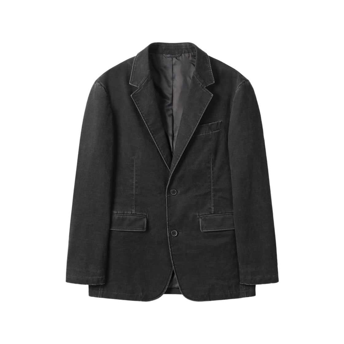 SAJAW25411CHD SERIES Duca Development Print Standard Setup Jacket Dark Charcoal