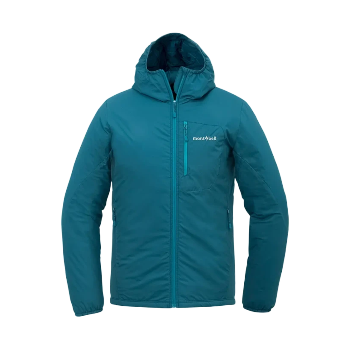 1101687 (W) Montbell Ex Light Thermawrap Parka Blue Green