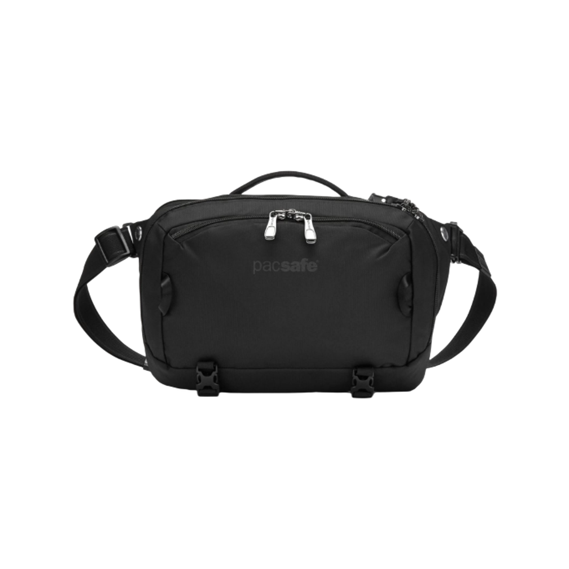 팩세이프 EXP 12" 안티 테프트 슬링 크로스바디 블랙(Pacsafe EXP 12" Anti Theft Sling Crossbody Black)