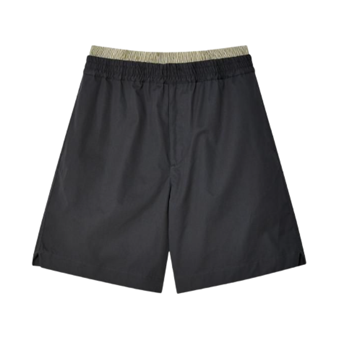 785715V3G201235 Bottega Veneta Cotton Shorts Black