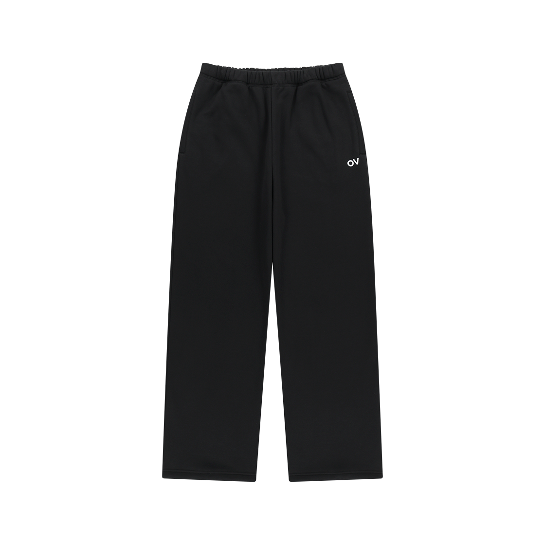 아웃도어보이스 로고 스웻팬츠 블랙(Outdoor Voices Logo Sweatpants Black)