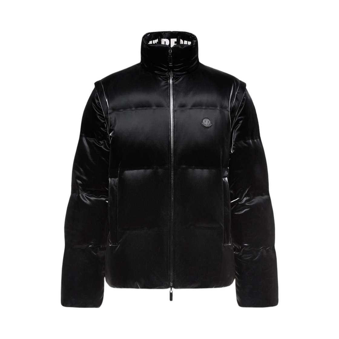 K2-404-1A00008-M6975-990 Moncler x A$AP Rocky Throttle Reversible 2-in-1 Down Jacket Black - 25FW