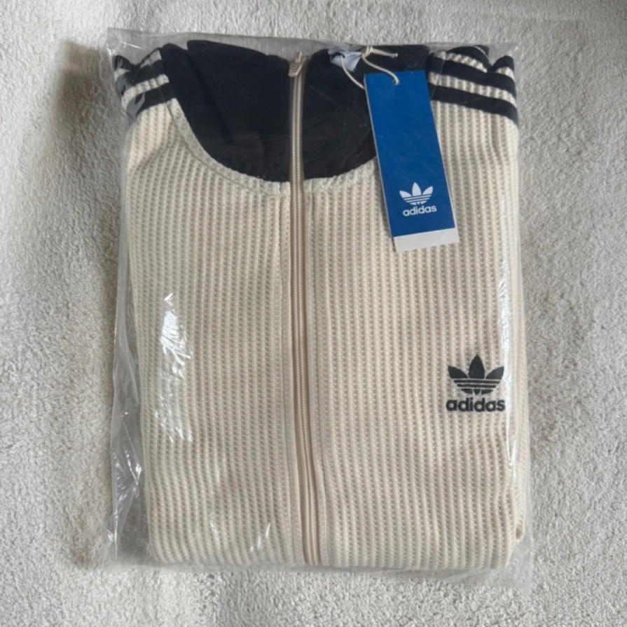 Adidas Waffle Beckenbauer Track Top Wonder White - KR Sizing 착용 스타일