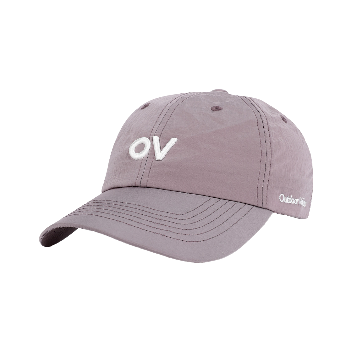 아웃도어보이스 로고 나일론 캡 핑크(Outdoor Voices Logo Nylon Cap Pink)